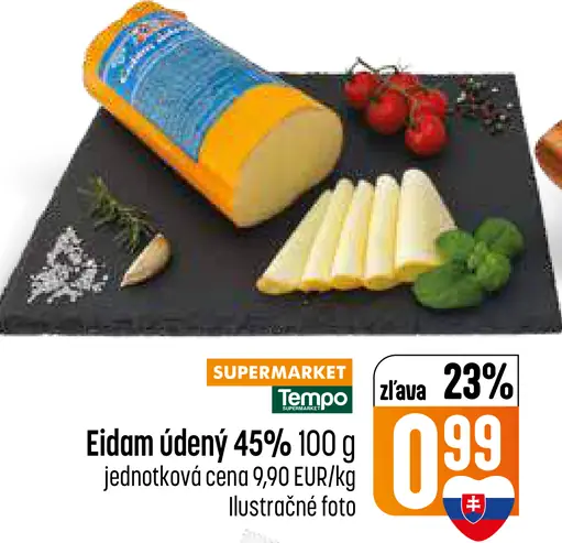 Eidam údený 45 %