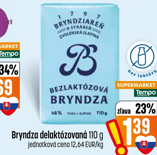 Bryndza delaktózovaná