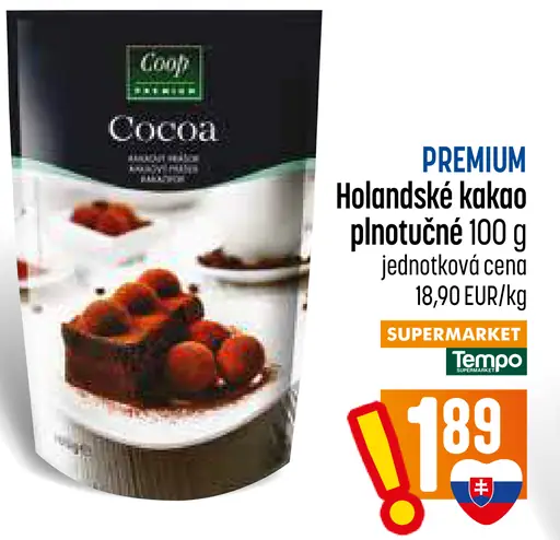 Coop Premium holandské kakao