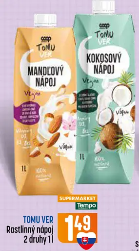 TOMU VER Mandľový nápoj