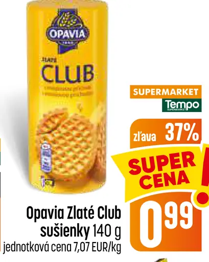 Opavia Zlaté Club sušienky