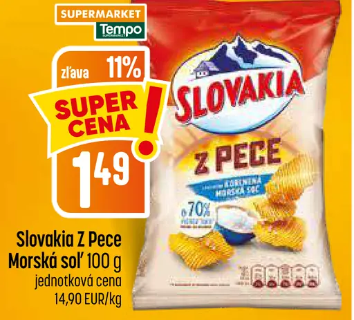 Slovakia Vrúbky morská soľ