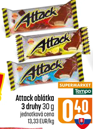 Attack oblátka