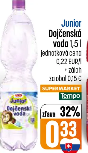 Junior Dojčenská voda