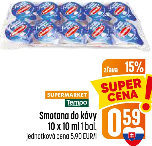 Smotana do kávy
