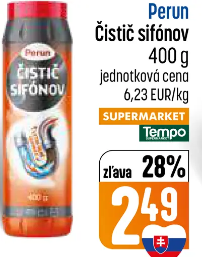 Perun čistič sifónov