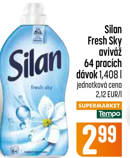 Silan avivážny prostriedok Fresh Sky
