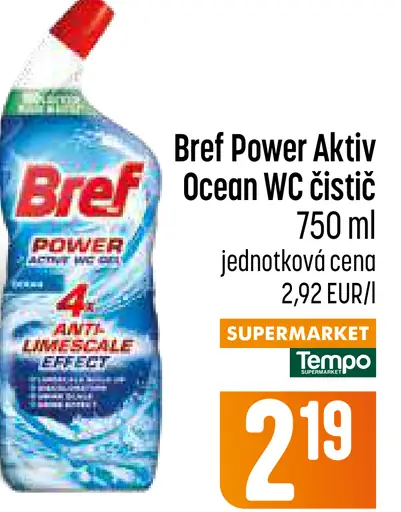 Bref Power Aktiv Ocean WC čistič