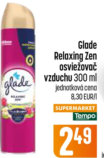 Glade Relaxing Zen osviežovač vzduchu