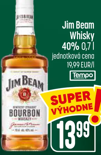 Jim Beam Whisky 40%