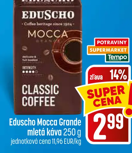 Eduscho Mocca Grande pražená mletá káva