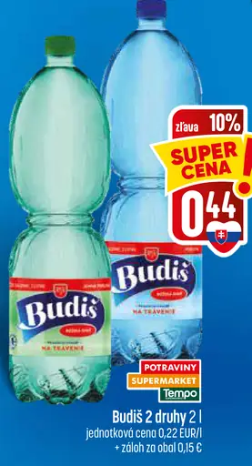 Budiš, rôzne druhy