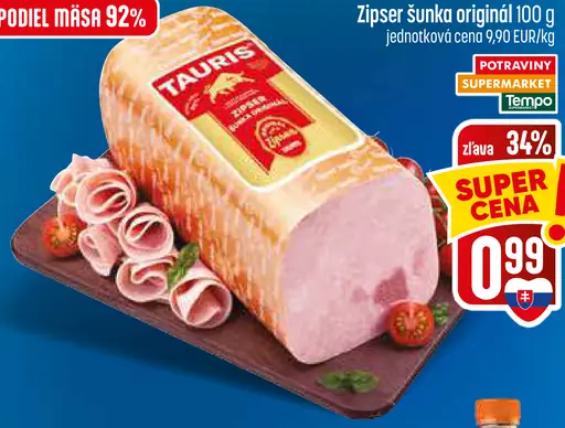 Zipser šunka originál