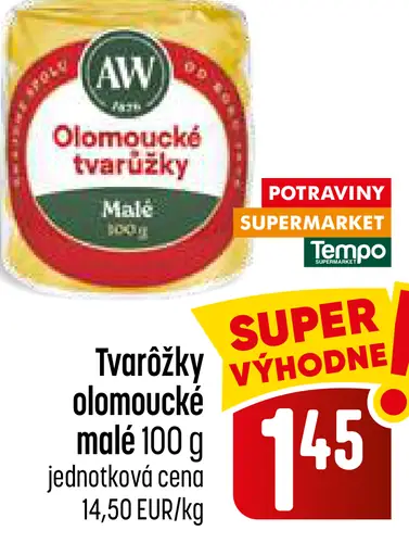 Olomoucké tvarôžky malé