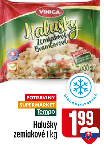Vinica halušky zemiakové