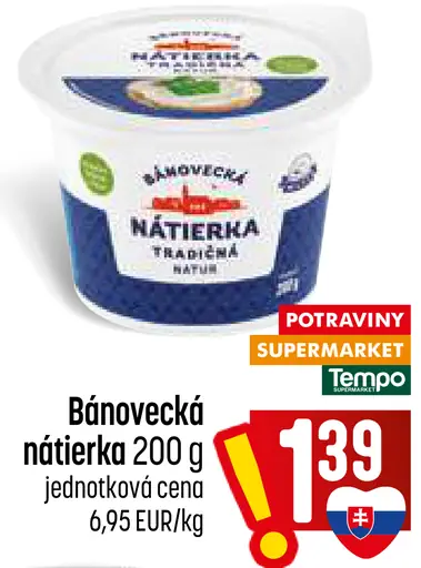 Bánovecká nátierka tradičná