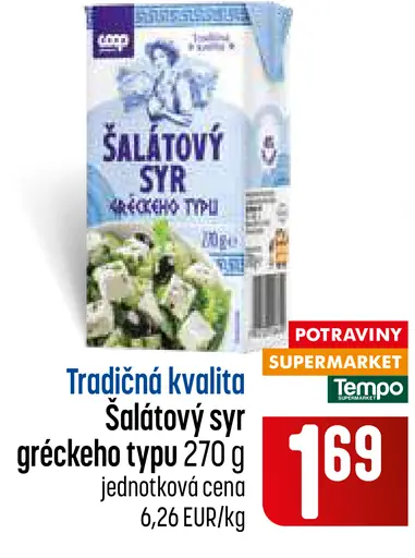 COOP Šalátový syr gréckeho typu