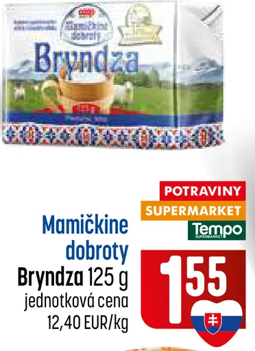 Mamičkiné dobroty Bryndza