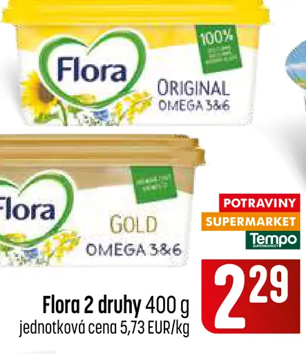 Flora Original Omega 3&6, Flora Gold Omega 3&6
