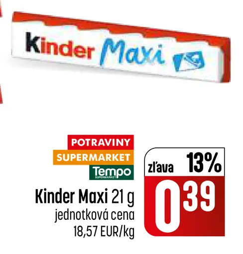 Kinder Maxi