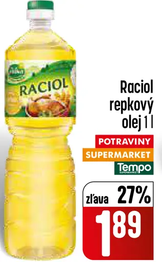 Raciol Repkový olej
