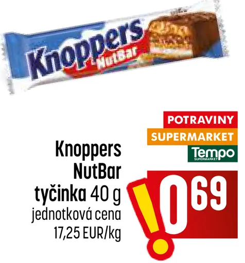 Knoppers NutBar tyčinka
