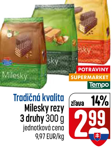 Mliešky rezy