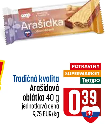 Arašidová oblátka