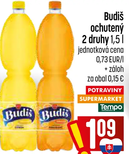 Budiš ochutený nápoj
