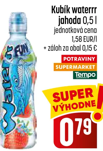 Kubík waterrr jahoda