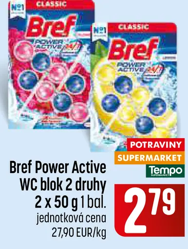 Bref WC blok Power Active