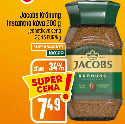 Jacobs Krönung Instantná káva