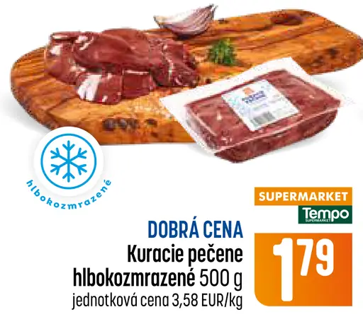 Kuracie pečene hlbokozmrazené