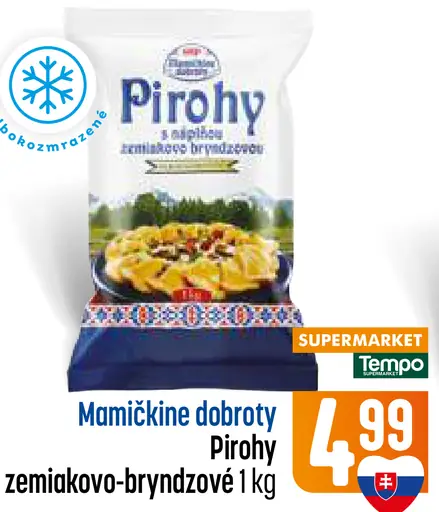 Pirohy zemiakovo-bryndzové