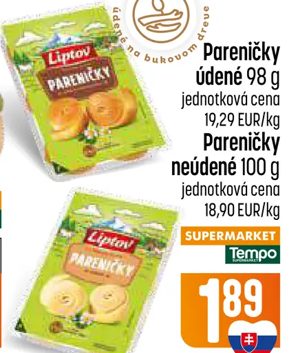 Parenicky údené