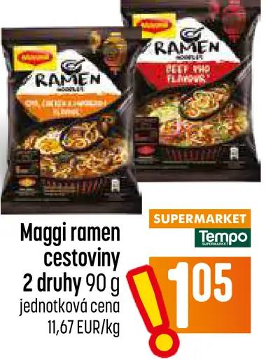 Maggi ramen cestoviny