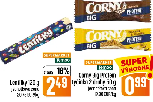 Corny Big Protein tyčinka