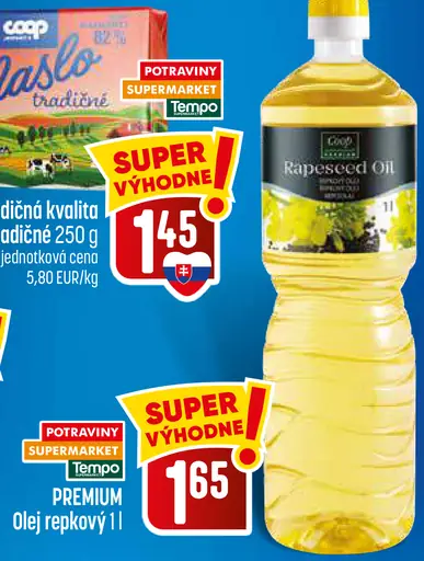 PREMIUM Olej repkový