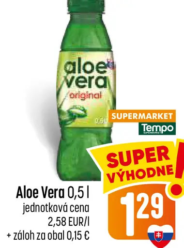 Aloe Vera originál nápoj