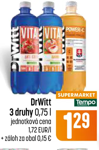DrWitt nápoj viac druhov