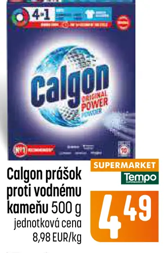 Calgon prášok proti vodnému kameňu