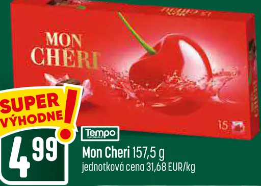 Mon Chéri bonboniéra s višňami a likérom