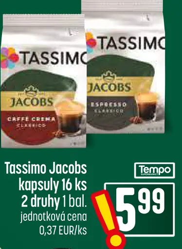 Tassimo Jacobs kapsuly