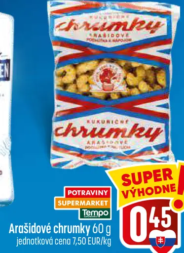 Arašidové chrumky