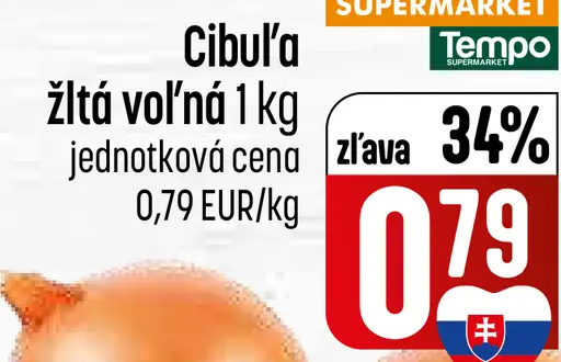 Cibuľa žltá voľná