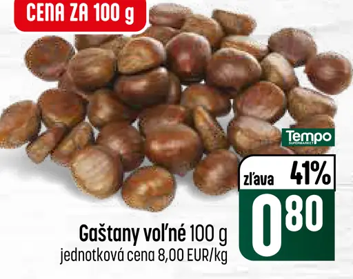 Gaštany voľné