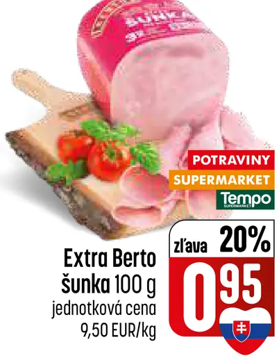 Extra Berto šunka