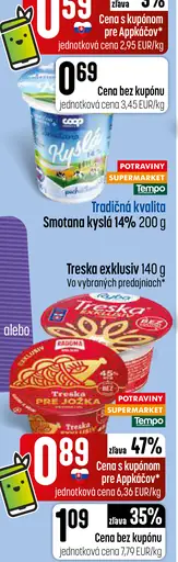 Kyslá smotana 14%