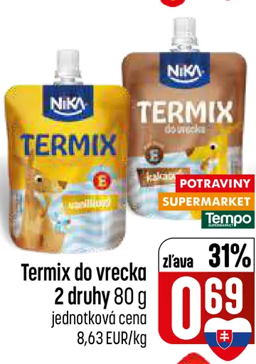 Nika Termix do vrecka 2 druhy