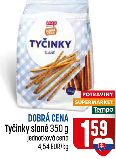 Tyčinky slané